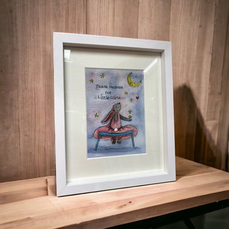 My Painted Bear Framed Print "Thank Heaven" Assorted - One Supplied - PICTURES, PAINTINGS - Beattys of Loughrea