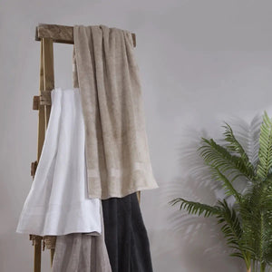 TLC 5 Star Hotel Concept 750GSM Hand Towel - Natural (Beige) - TOWELS FACECLOTHS - Beattys of Loughrea