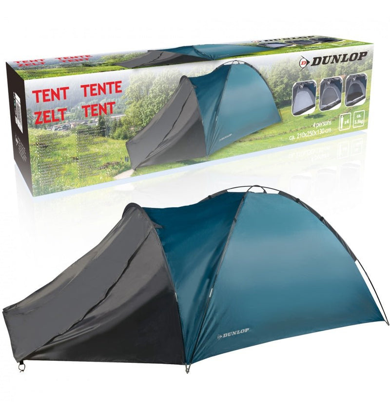 Dunlop 4 Person Dome Tent - TENTS, CAMPING - Beattys of Loughrea