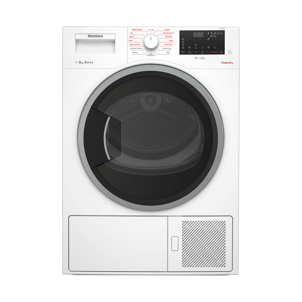 Blomberg 8kg Heat Pump Hybrid Tumble Dryer | LTH38420W - TUMBLE DRYERS - Beattys of Loughrea