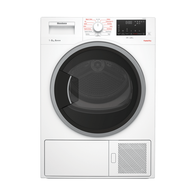 Blomberg 8kg Heat Pump Hybrid Tumble Dryer | LTH38420W - TUMBLE DRYERS - Beattys of Loughrea