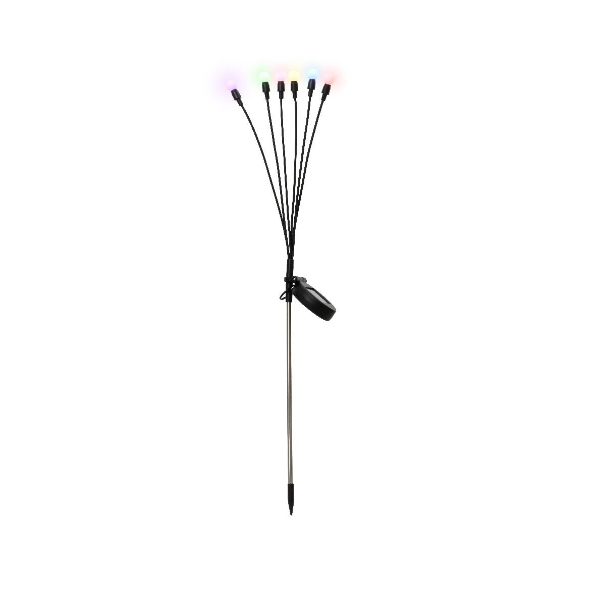 70cm Black PVC Solar Stake Light - SOLAR / GARDEN ORNAMENTS - Beattys of Loughrea