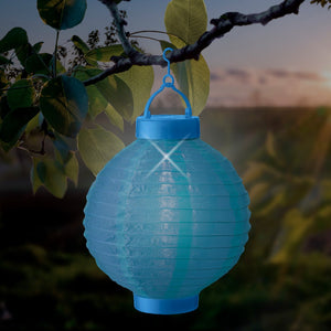 24cm Nylon Solar Lantern Assorted - One Supplied* - SOLAR / GARDEN ORNAMENTS - Beattys of Loughrea