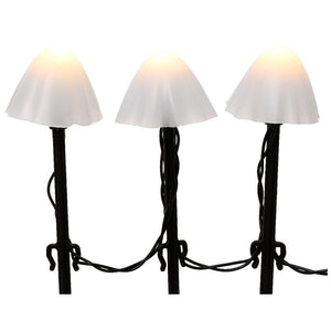 Set of 20 Battery Operated LED Garden Stake Light with Twinkle Effect - White - SOLAR / GARDEN ORNAMENTS - Beattys of Loughrea