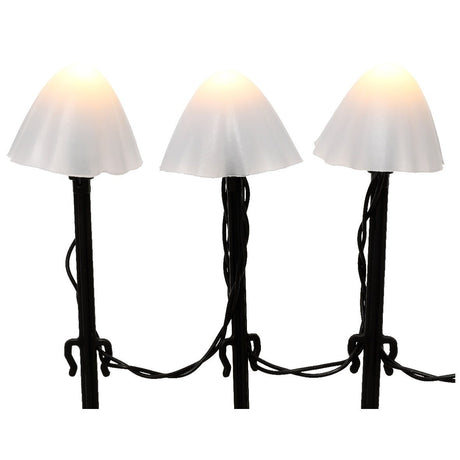 Set of 20 Battery Operated LED Garden Stake Light with Twinkle Effect - White - SOLAR / GARDEN ORNAMENTS - Beattys of Loughrea