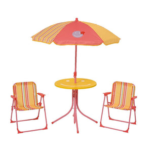 50cm Childrens Patio Set with Parasol - METAL GDN FURN SET 4+ SEATS - Beattys of Loughrea
