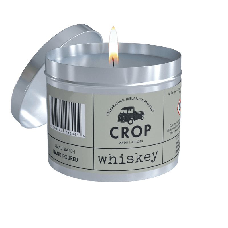 Crop Soy Wax Candle Whiskey 150g - CANDLES - Beattys of Loughrea