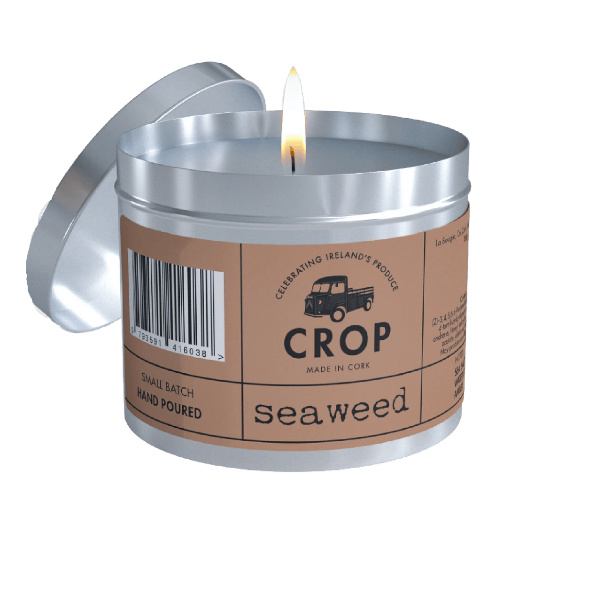 Crop Soy Wax Candle Seaweed 150g - CANDLES - Beattys of Loughrea