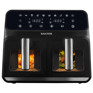 Salter Dual-View Pro Air Fryer 7.6L Capacity 1700W - DEEP FAT FRYERS/ AIR FRYER - Beattys of Loughrea