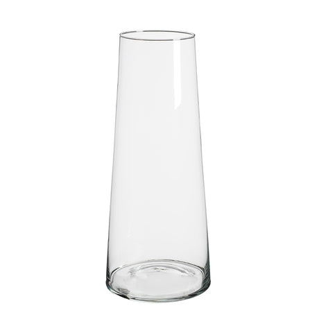 Lisera Glass Vase 40 x 16.6cm - GLASS GIFTWARE - DEC STONES - Beattys of Loughrea