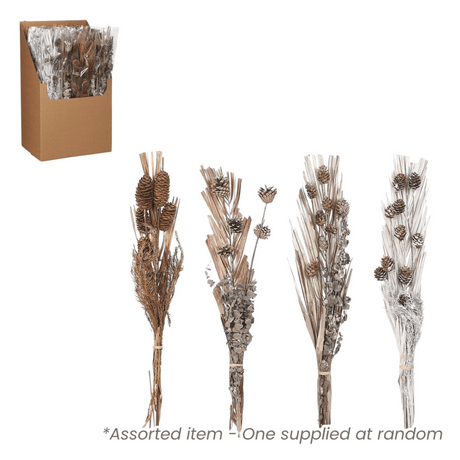 160cm Spray Pine Cone Assorted - One Supplied - POTTED PLANTS - DRY ORNAMENTAL - Beattys of Loughrea