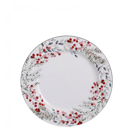 White Decorative Polypropylene Plate 28cm - GENERAL LOOSE WARE - Beattys of Loughrea