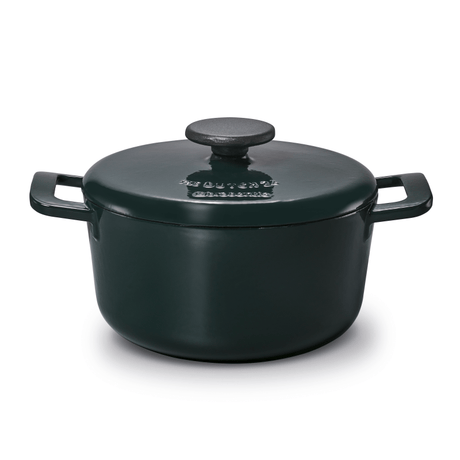 Brabantia The Dutch Oven Pine Green 24cm Casserole - COOKWARE - CAST IRON - Beattys of Loughrea