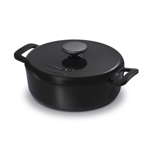 Brabantia The Dutch Oven Black 28cm Casserole - COOKWARE - CAST IRON - Beattys of Loughrea