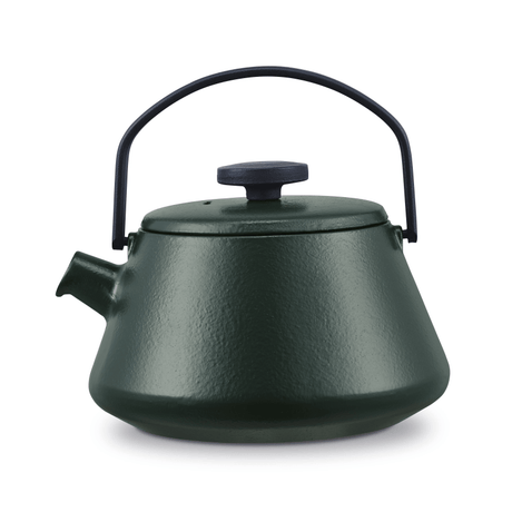 Brabantia T-Time Pine Green 12cm Teapot - COOKWARE - CAST IRON - Beattys of Loughrea