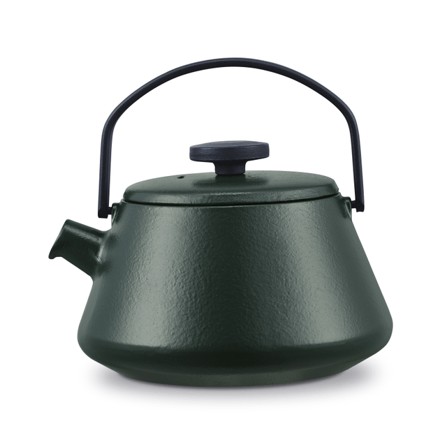Brabantia T-Time Pine Green 12cm Teapot - COOKWARE - CAST IRON - Beattys of Loughrea