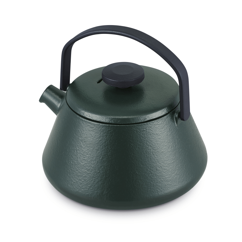 Brabantia T-Time Pine Green 12cm Teapot - COOKWARE - CAST IRON - Beattys of Loughrea