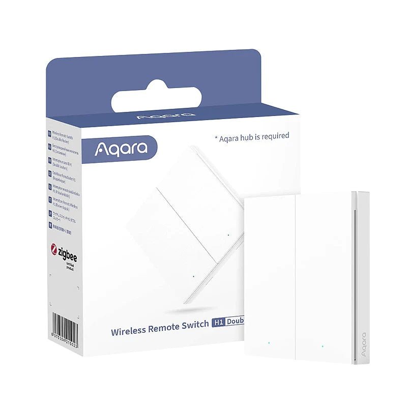 Aqara Wireless Remote Switch H1 (Double Rocker) WRS-R02 - SWITCHES - Beattys of Loughrea