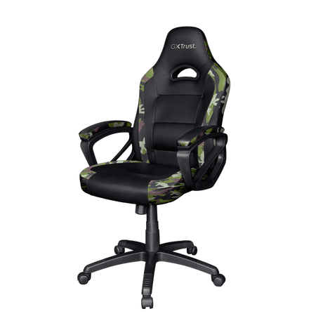 Trust GXT 701C Ryon Gaming Chair | Camo Green - GAMING CHAIR / DESK - Beattys of Loughrea