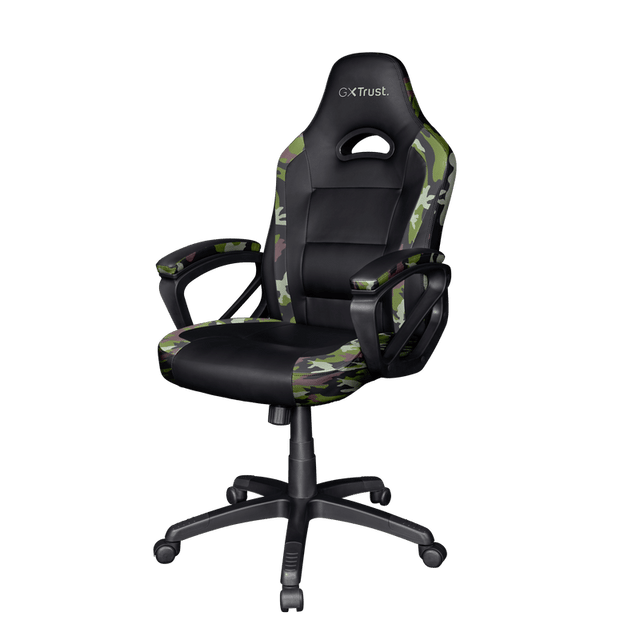 Trust GXT 701C Ryon Gaming Chair | Camo Green - GAMING CHAIR / DESK - Beattys of Loughrea