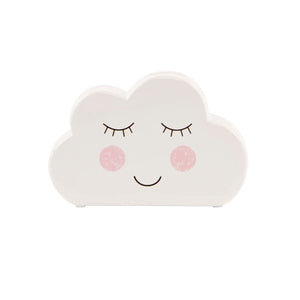Sweet Dreams Cloud White Money Bank - ORNAMENTS - Beattys of Loughrea