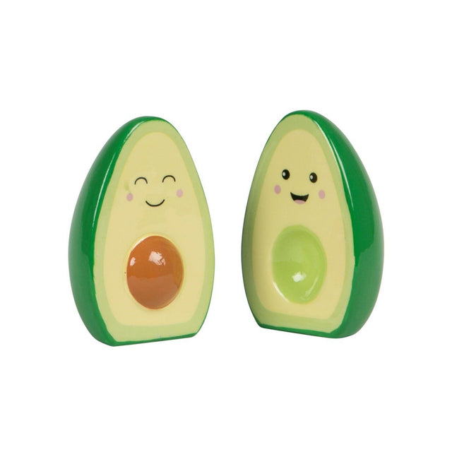Happy Avocado Salt & Pepper Set - GENERAL LOOSE WARE - Beattys of Loughrea