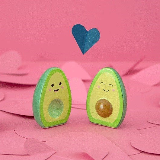Happy Avocado Salt & Pepper Set - GENERAL LOOSE WARE - Beattys of Loughrea