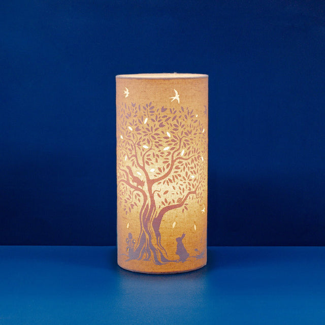 Fabric Lamp – Tree of Life - TABLE/BEDSIDE LAMPS - Beattys of Loughrea
