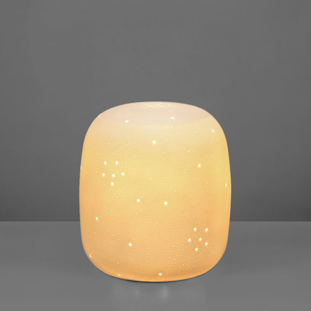 Ceramic Lamp – Starry Short 19cm - TABLE/BEDSIDE LAMPS - Beattys of Loughrea