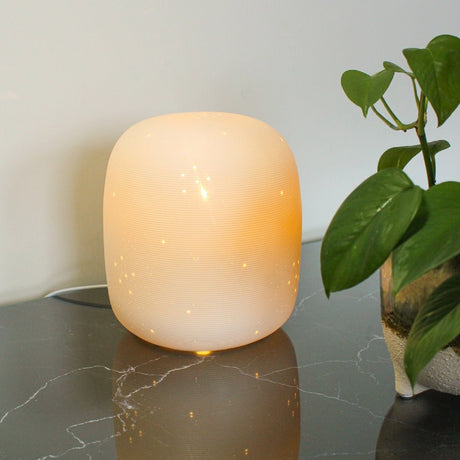 Ceramic Lamp – Starry Short 19cm - TABLE/BEDSIDE LAMPS - Beattys of Loughrea