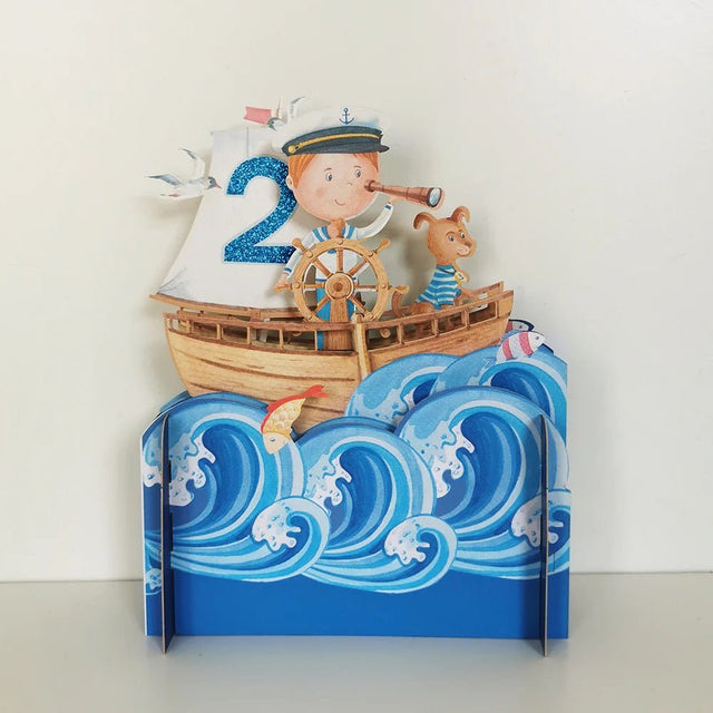 Kids 3D Pop Up Birthday Card Boy - Age 2 APO002 - CARD/GIFTWRAP/GIFTBAGS - Beattys of Loughrea