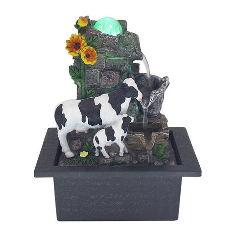 Leonardo Indoor Cow Water Feature - SOLAR / GARDEN ORNAMENTS - Beattys of Loughrea