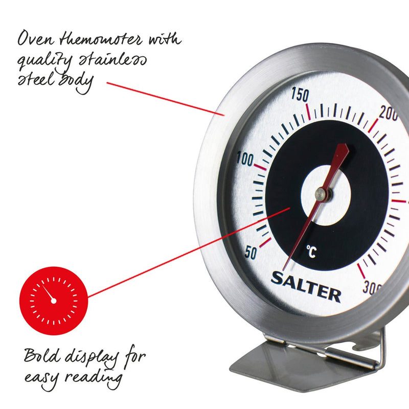 Salter Analogue Oven Thermometer 50°C - 300°C - THERMOMETERS - Beattys of Loughrea