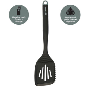 Progress Shimmer Green Slotted Spatula - KITCHEN HAND TOOLS - Beattys of Loughrea