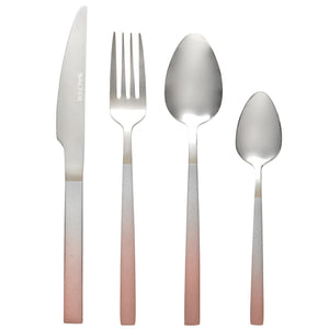 Salter Champagne Ombre 16pc Stainless Steel Cutlery Set - CUTLERY/KNIFE SET/BLOCK - Beattys of Loughrea