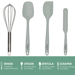Progress Go Bake! 4pc Silicone Utensil Set - KITCHEN HAND TOOLS - Beattys of Loughrea