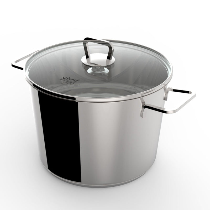 Vivo by Villeroy & Boch 24cm Stock Pot Stainless Steel - COOKWARE - S/STEEL - Beattys of Loughrea