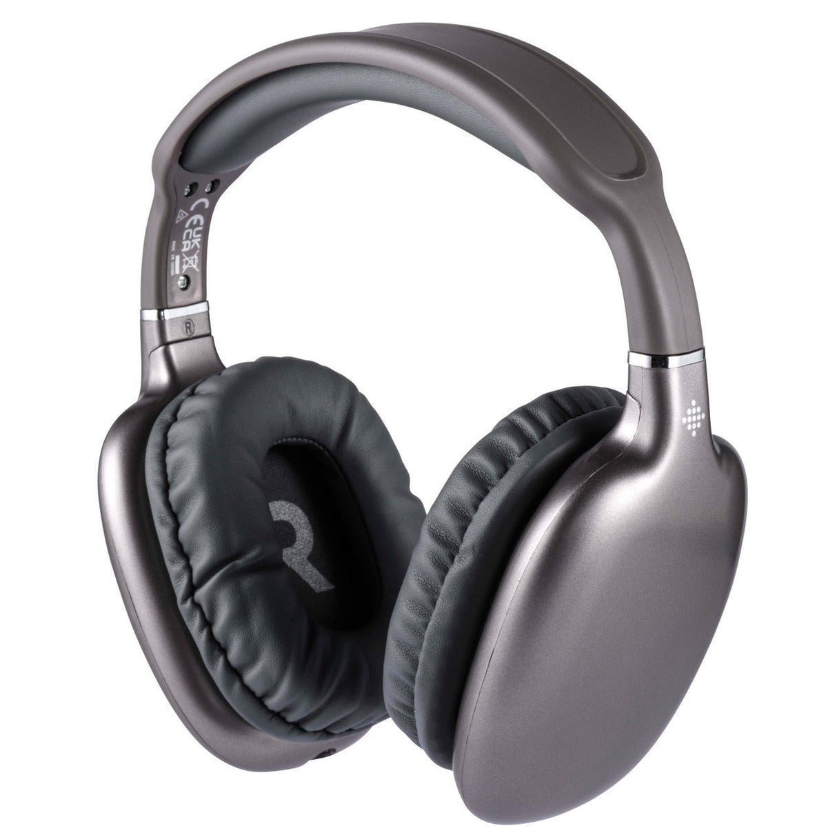 Intempo Bluetooth Metallic Over-Ear Headphones - Grey - HEADPHONES / EARPHONES/ MICROPHONE - Beattys of Loughrea