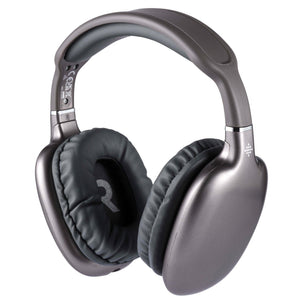 Intempo Bluetooth Metallic Over-Ear Headphones - Grey - HEADPHONES / EARPHONES/ MICROPHONE - Beattys of Loughrea