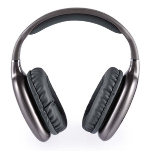 Intempo Bluetooth Metallic Over-Ear Headphones - Grey - HEADPHONES / EARPHONES/ MICROPHONE - Beattys of Loughrea