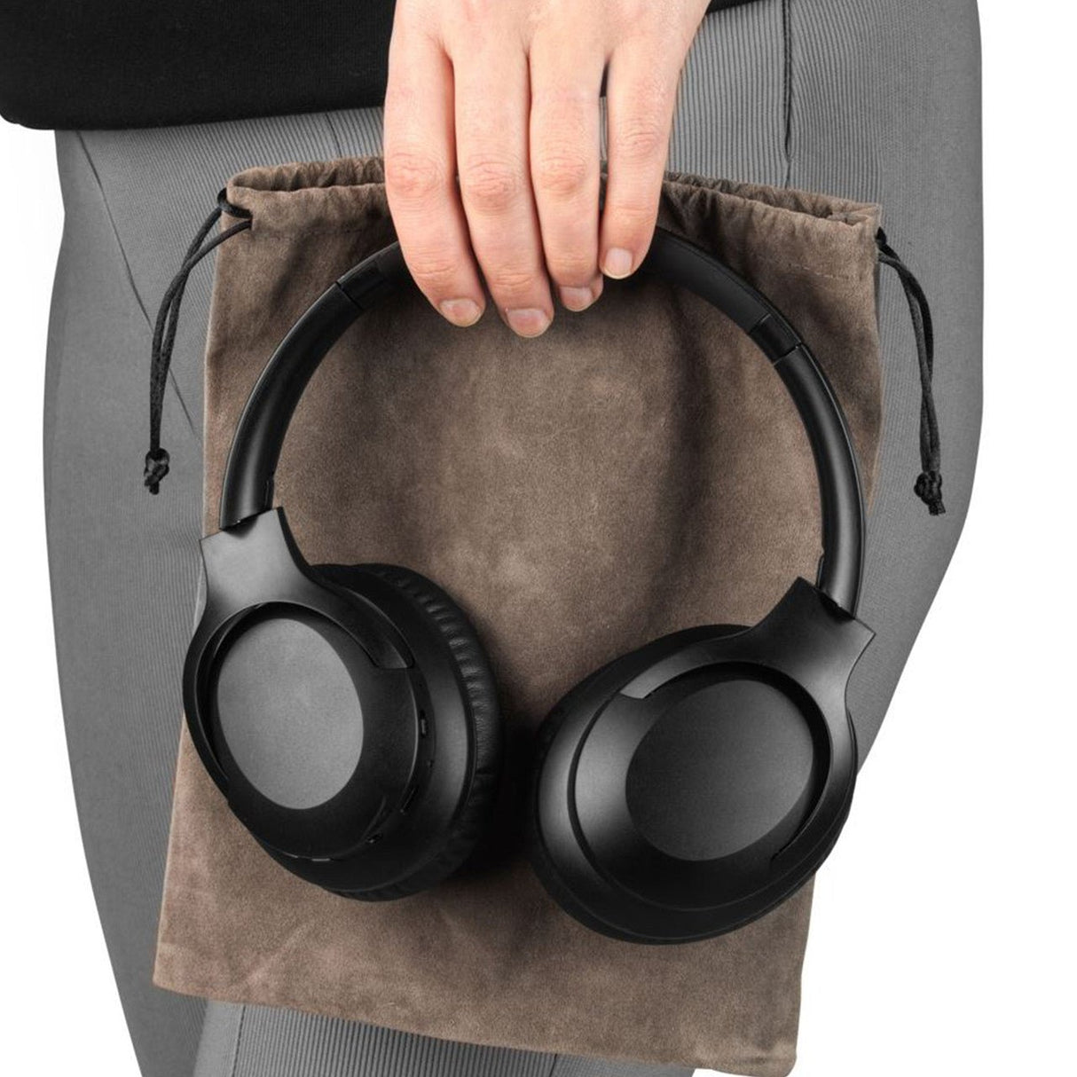 Intempo Active Noise Cancelling Headphones Black - HEADPHONES / EARPHONES/ MICROPHONE - Beattys of Loughrea