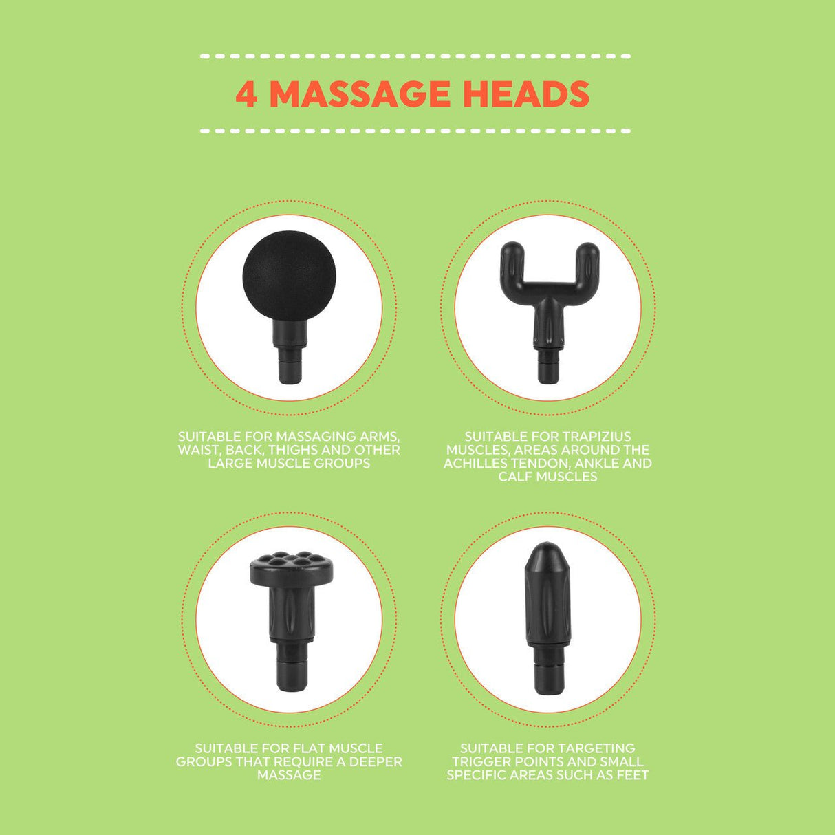 Salter Mini Electric Massage Gun - HEAT MASSAGERS - Beattys of Loughrea