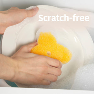 Kleeneze Busy Bee Double Sided Sponge Pack Of 2 - BATH - LOOFAH/SCRUBBIE/BACK SCRUB - Beattys of Loughrea