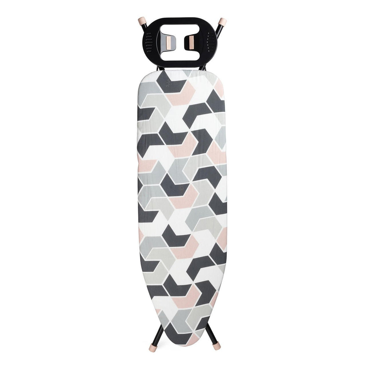 Beldray Ironing Board Geometric Charcoal 115 x 36cm - IRONING BOARDS - Beattys of Loughrea