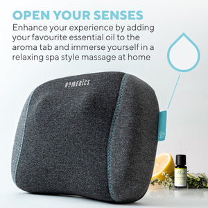 Homedics Rechargeable Cordless Massage Pillow - HEAT MASSAGERS - Beattys of Loughrea