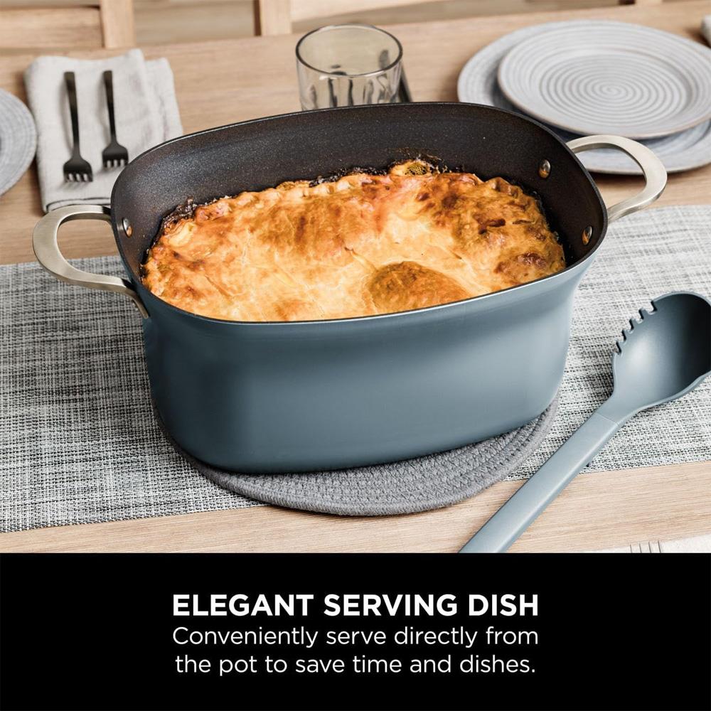 Ninja Foodi Possible Cooker 8-In-1 Slow Cooker Grey - ELEC SKILLET/WOK/COOKPAN - Beattys of Loughrea