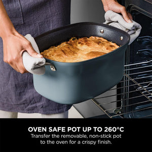 Ninja Foodi Possible Cooker 8-In-1 Slow Cooker Grey - ELEC SKILLET/WOK/COOKPAN - Beattys of Loughrea