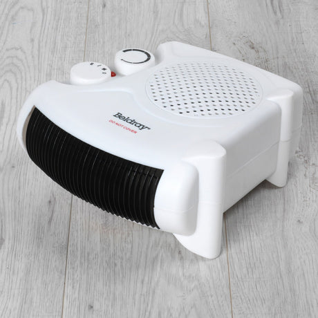 Beldray Upright/Flat Fan Heater with Cool Air Function 2000W - FAN HEATERS - Beattys of Loughrea