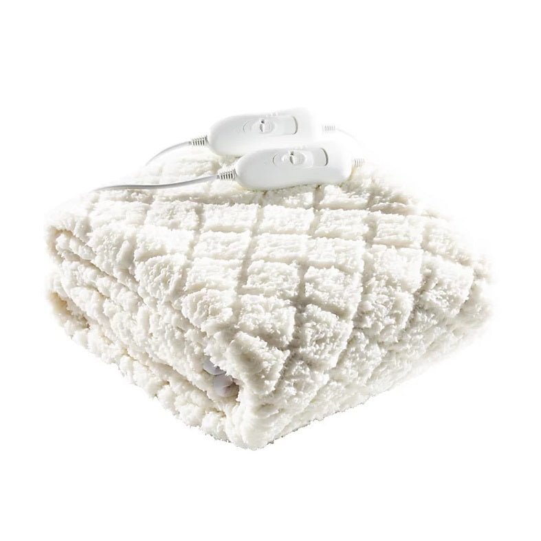 Daewoo Double Heated Electric Blanket Fleece With Skirt 153 x 137cm - ELEC BLANKET UNDER - Beattys of Loughrea
