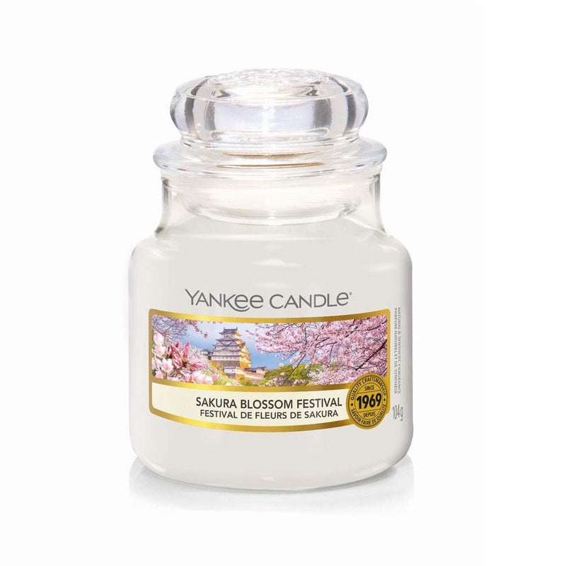 Sakura Blossom Small Yankee Candle 104g - CANDLES - Beattys of Loughrea